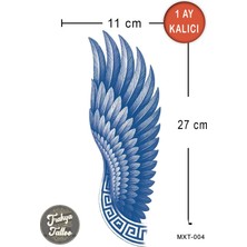 Trakya Tattoo 1 Ay Kalıcı Dövme Büyük Boy Yarım Kol Kanat Geçici Dövme