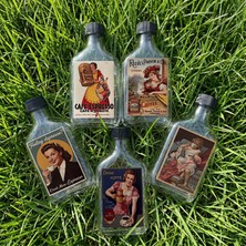 Vermeer 5’li Vintage Cam Cold Brew Şişesi – Kapaklı Retro Tasarım Kahve, Içecek ve Dekoratif Kullanım