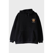 Nuugg Intergalactic Expedition Siyah Hoodie