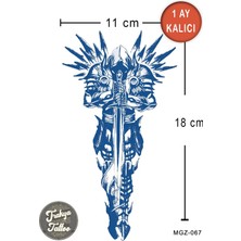 Trakya Tattoo 1 Ay Kalıcı Dövme Şövalye Geçici Dövme