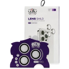 Alvera 16 Pro Max Bilvis Titan Kamera Lens - Gümüş