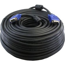 Fully VGA Kablo 25 mt Siyah Renk
