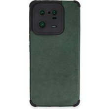 Alvera  Mi 13 Pro Kılıf Loop Deri  - Yeşil