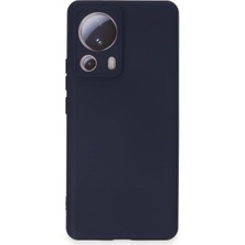 Alvera  Mi 13 Lite Kılıf Nano Içi Kadife  - Lacivert