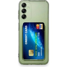 Alvera  Galaxy A16 5g Kılıf Kart Şeffaf  - Şeffaf