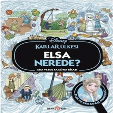 Alvera Disney Karlar Ülkesi Elsa Nerede? Ara ve Bul Faaliyet Kitabı