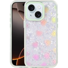 Alvera  Iphone 14 Lumi Desenli Kapak - Yeşil