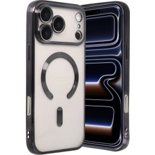 Alvera 17 Pro Max Kross Magneticsafe Kapak - Siyah