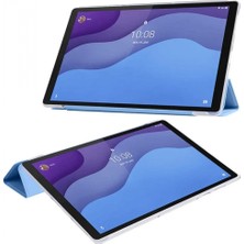 Pileli Store Newface Lenovo M10 Hd X306F Kılıf Tablet Smart Kılıf - Gold