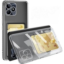 Alvera Realme Note 50 4g Kılıf Kart Şeffaf - Şeffaf