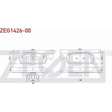 Otoco Renault Symbol Iıı (Jz0/1) 1.5 Dcı 16 Jant 2012- Ön Fren Balatası 8660005283