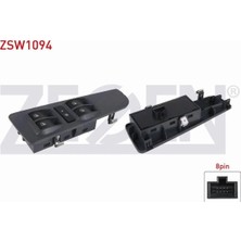 Otoco Fıat Lınea 2007-/ Grande Punto 2005-2012 Cam Açma Anahtarı Grup 8 Pin Yeşil Işık 7354484360