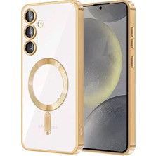 Alvera Galaxy A35 5g Kross Magneticsafe Kapak - Gold