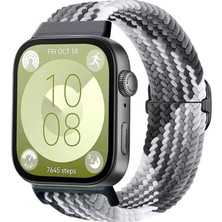 Senka Huawei Fit 4 Kordon (Saat Değildir) - Gri-Siyah