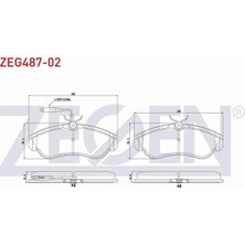 Otoco Fıat Ducato (230) 2.0 Jtd 1994-2002 Ön Fren Balatası Fişli 4251.18