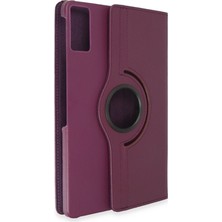 Senka Pad Kılıf 360 Tablet Deri Kılıf - Mürdüm