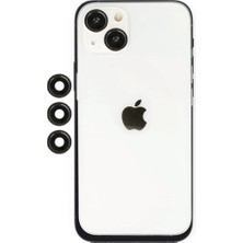 Senson Apple Iphone 14 Shine Kamera Lens - Siyah