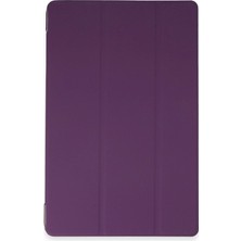 Senka Ipad Pro 13 (2024) Kılıf Tablet Smart Kılıf - Mor