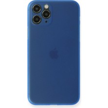 Senson Apple Iphone 11 Pro Max Kılıf Pp Ultra Ince Kapak - Mavi