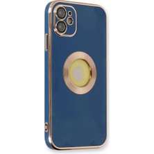 Senson Apple Iphone 12 Kılıf Store Silikon - Mavi