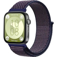 Senka Huawei Fit 4 Hasırlı Cırtcırtlı Kordon (Saat Değildir) - Mi-Beyaz