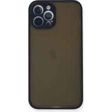Senson Apple Iphone 12 Pro Max Kılıf Montreal Silikon Kapak - Lacivert