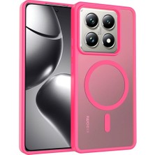 Senson Joko Xiaomi Mi 14T Pro Jota Magsafe Kapak - Rose