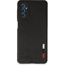 Senson Samsung Galaxy M52 5g Kılıf Loop Deri Silikon - Siyah