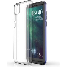 Senson Huawei Y5P Kılıf Lüx Şeffaf Silikon - Şeffaf