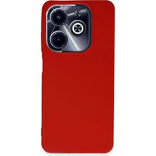 Senson Infinix Hot 40I Kılıf First Silikon - Kırmızı