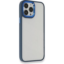 Senson Apple Iphone 14 Pro Max Kılıf Dora Kapak - Mavi
