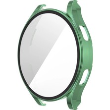 Senson Watch 5 44MM Wall Camlı Kasa Ekran Koruyucu - Koyu Yeşil