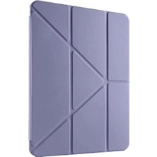 Senson Samsung Galaxy X910 Tab S9 Ultra 14.6 Kılıf Kalemlikli Mars Tablet Kılıfı - Lavender