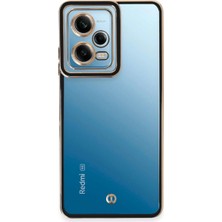 Bilfold   Note 12 5g Kılıf Liva Lens  - Siyah