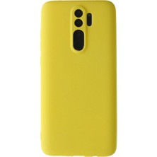 Senson Xiaomi Redmi Note 8 Pro Kılıf First Silikon - Sarı
