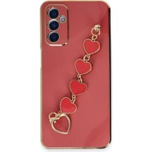 Senson Samsung Galaxy A14 4g Kılıf Esila Silikon - Kırmızı