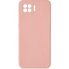 Senson Oppo A73 Kılıf Nano Içi Kadife Silikon - Pudra