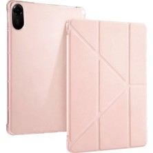 Senson Xiaomi Redmi Pad 2 Kalemlikli Mars Tablet Kılıfı - Rose Gold