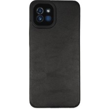 Senson Samsung Galaxy A03 Kılıf Loop Deri Silikon - Siyah