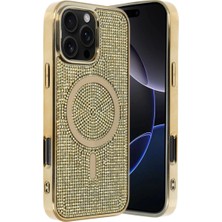Senson Joko Apple Iphone 16 Pro Max Helen Magsafe Kapak - Gold