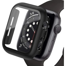 Senson Apple Watch Ultra 49MM Camlı Kasa Ekran Koruyucu - Siyah