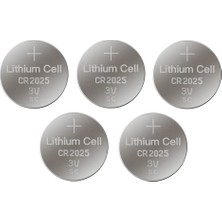 Senson Yuma CR2032 Süper Lityum 3V 5’li Kart Düğme Pil