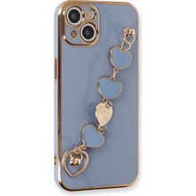 Senson Apple Iphone 14 Kılıf Esila Silikon - Gri