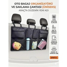 Ankaflex Araba Oto Çanta Araç Bagaj Çantası Pratik  Bagaj Düzenleyici Kalem Eşya Bardak Malzeme Koyma Çantası Asmalı Çanta