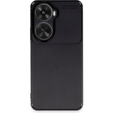 Senson Huawei Nova 12 Se Kılıf Auto Focus Karbon Kapak - Siyah