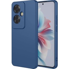 Senson Oppo Reno 11F Kılıf First Silikon - Lacivert