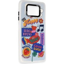 Senson Xiaomi Pocophone X3 Kılıf Estoril Desenli Kapak - Estoril - 15