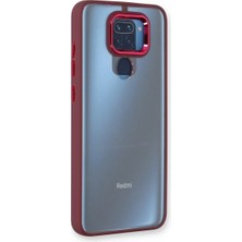 Senson Xiaomi Redmi Note 9 Kılıf Dora Kapak - Kırmızı