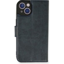 Senson Apple Iphone 14 Kılıf Trend S Plus Kapaklı Kılıf - Lacivert