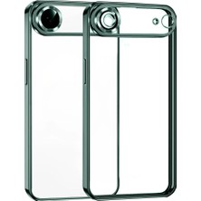 Senson Apple Iphone 17 Air Razer Lensli Silikon - Yeşil